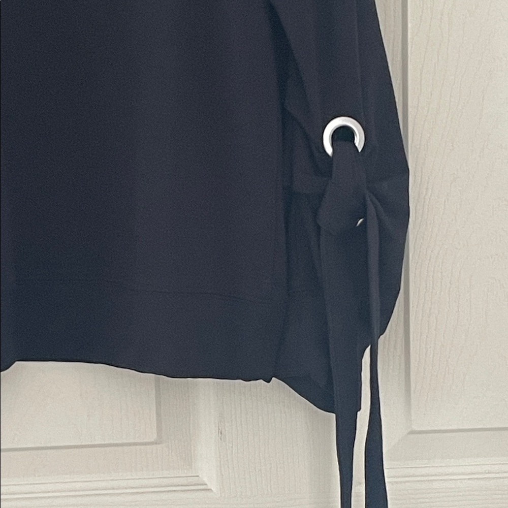 Halogen Black Long Sleeve Top - Picture 2 of 7